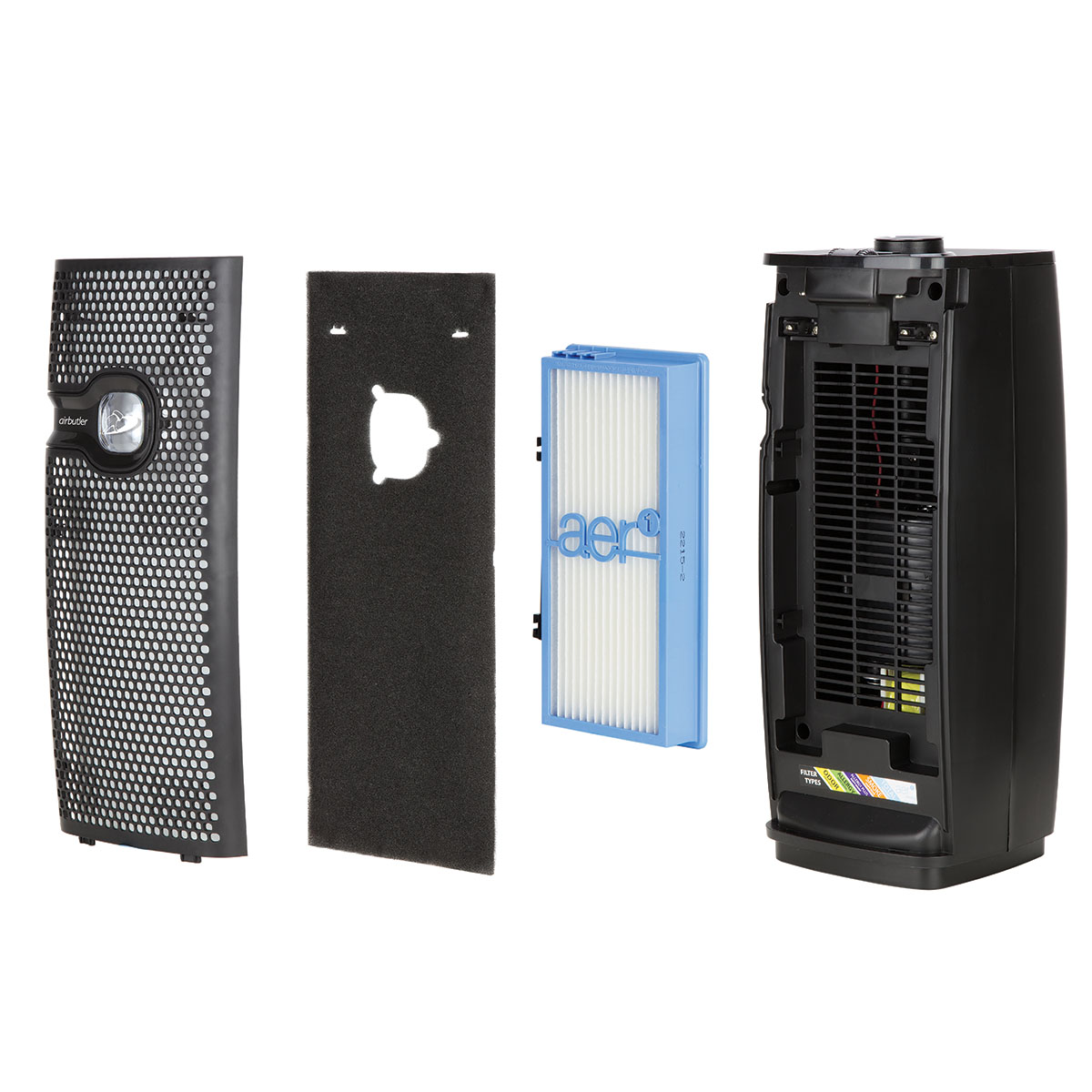 Mini-purificateur d'air vertical Bionaire à filtration HEPA authentique et  filtre Allergie Plus BAP706BSC-CN